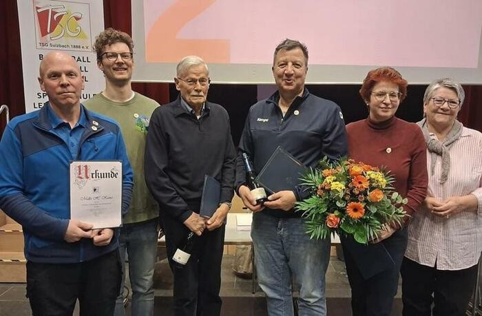 TSG ehrt langjährige Mitglieder