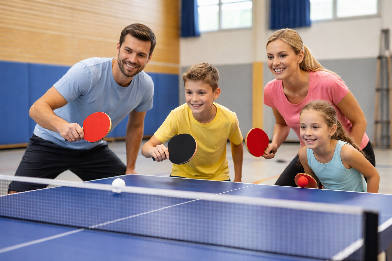 Familien Tischtennis
